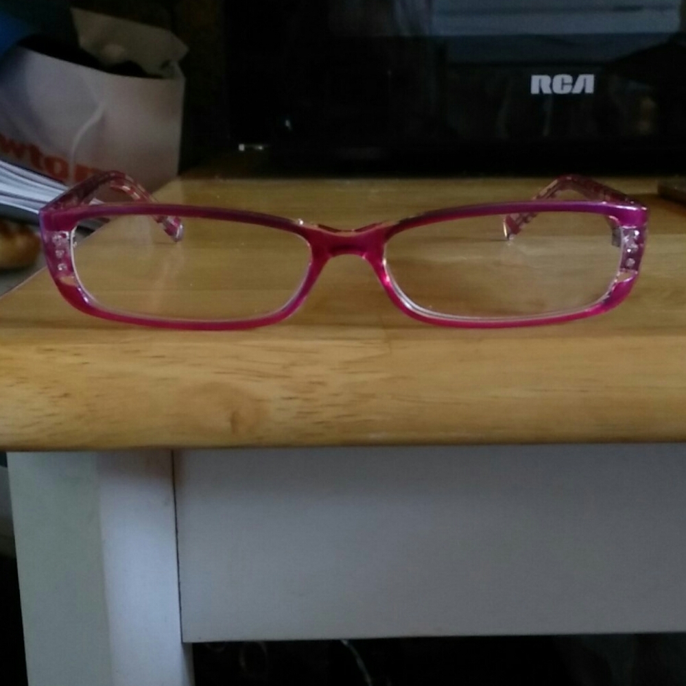 ZENNI hot pink eyeglasses